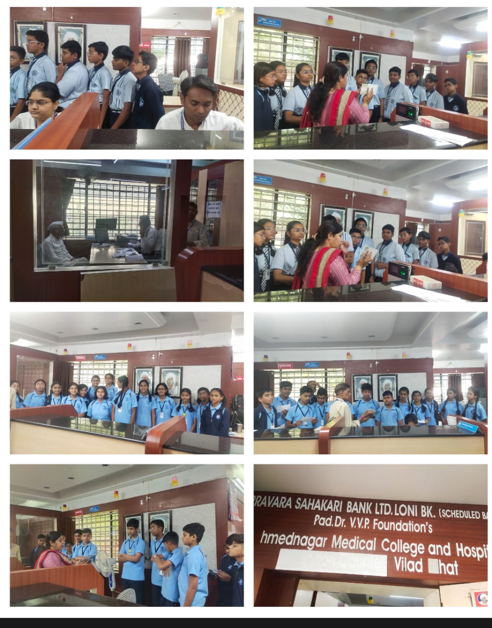 Bank Visit by Students