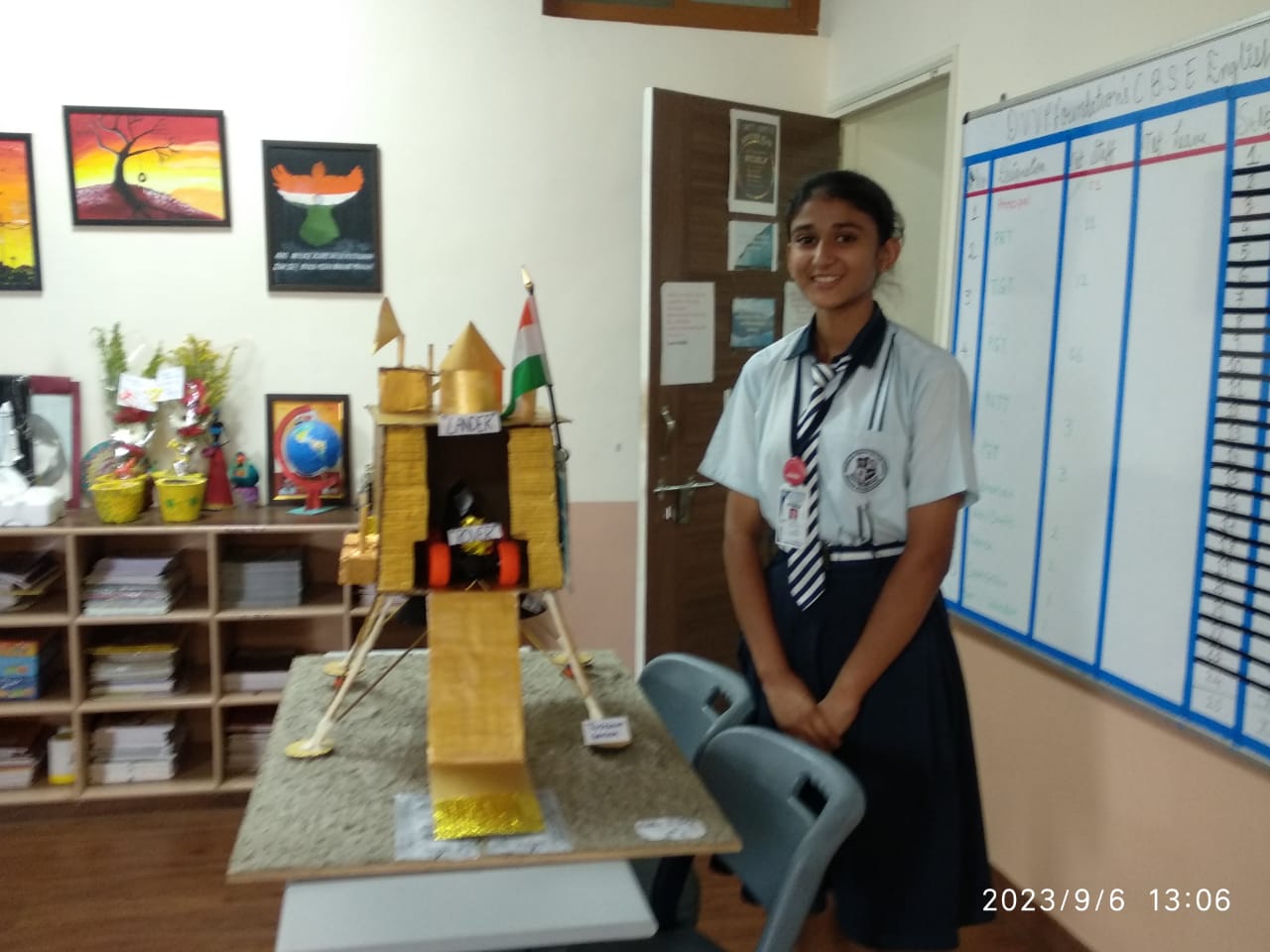Chandrayan Model Made by our student