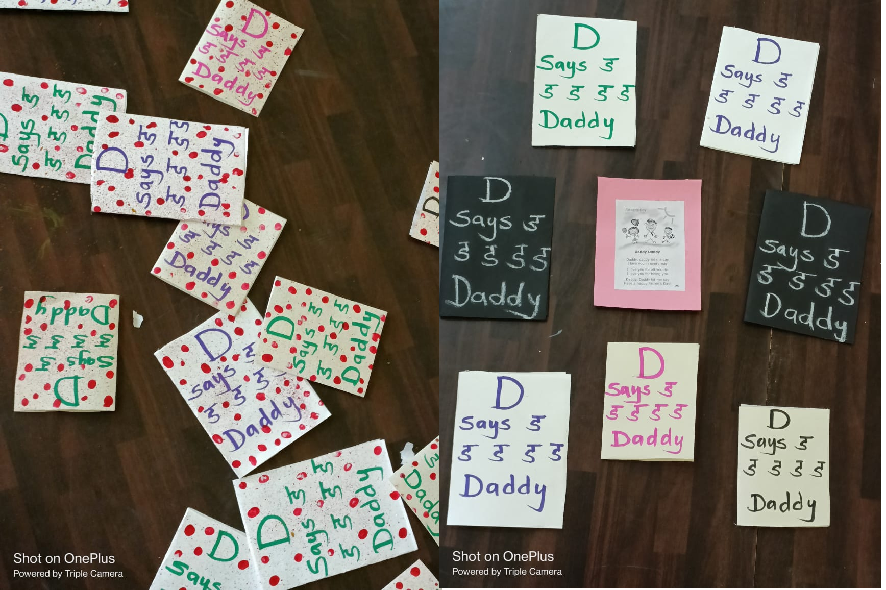  Pre Primary Activity- Father's Day Card making 