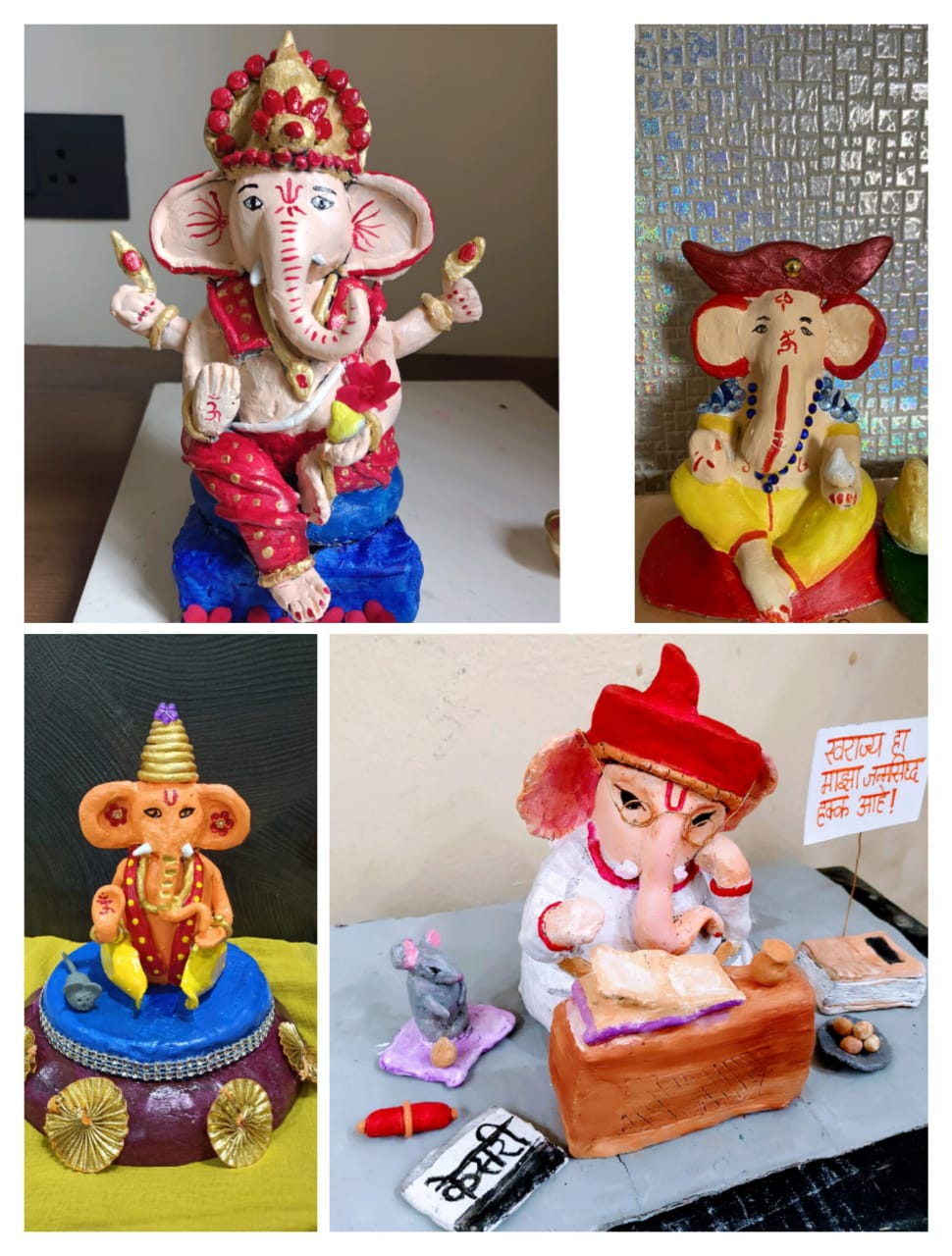 Ecofriendly Ganesh Idol Making Competition